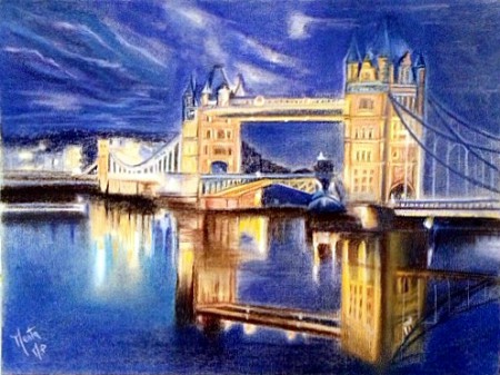 Tower Bridge by night